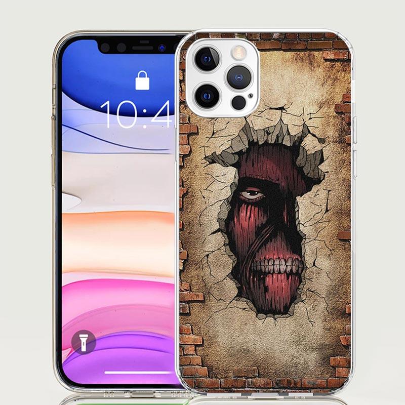 Attack-Titan Rumbling Phone Case For iPhone 17 Air 16 15 Plus 11 14 Pro Max 13 Mini 12 7 8 + SE Pattern Art Customized Cover 17