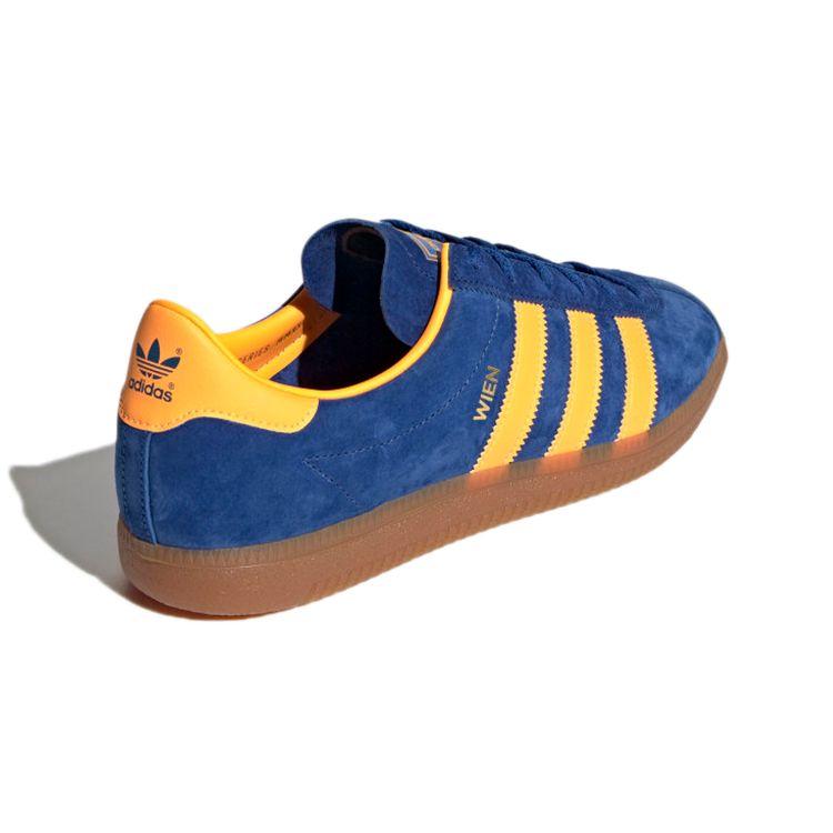 adidas Wien SPZL City Series Men Sneakers Blue Ink Orange FX5630