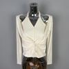 Korean Dongdaemun Elegant Halter Neck Slimming Long Sleeve T-shirt for Women
