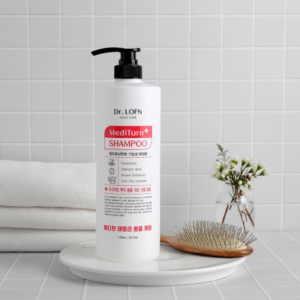 Лофн Доктор. Lofen Mediton Шампунь для ежедневного объема против выпадения волос 1000 г FREE