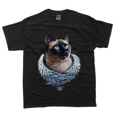 Siamkatze Engel Fellbaby T-Shirt