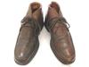 TODS Leather Chukka Short Boots Italy Vintage Size 8.5 26.0-27.0 Brown Dress Shoes(USED)