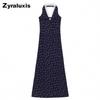 Nuovo Maxi Abito da Vacanza con Design Dimagrante in Vita, Scollo a Scollo Americano a V, Pizzo Francese Floreale, Abito Estivo per Donna