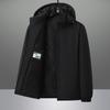 Autumn and Winter Cotton Coat Men's Coat Outdoor Casual Detachable Hat Jacket Men's and Women's Cotton Coat with Thick Cotton Coat Windbreaker