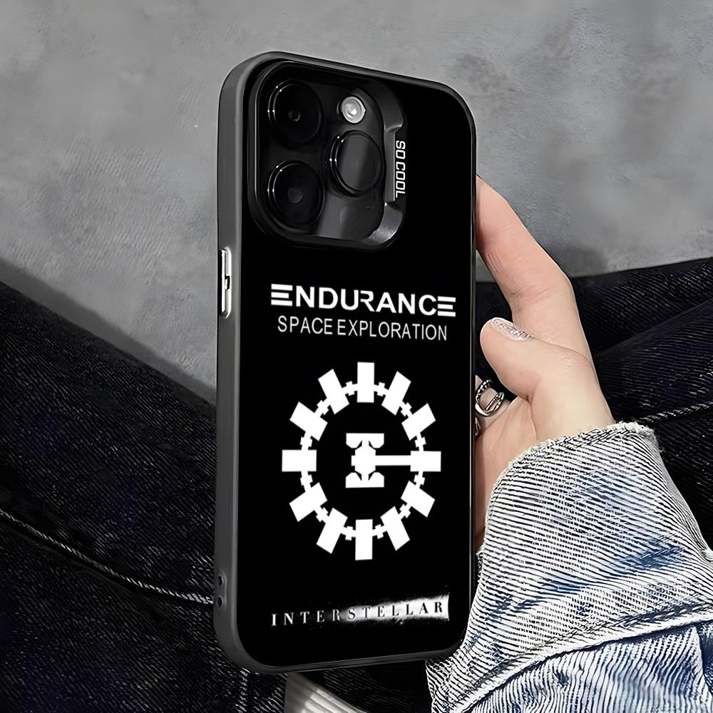 

I-Interstellar Phone Case For IPhone 17 Pro Max 16 Pro Max 15 14 13 11 12 Mini Xs X Xr 7 8 Plus Se Color Silver Cover iPhone 14