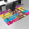 1pc Bratz,Fashion,Friendship Office Carpet Soft Polyester Entrance Carpet Washable Non slip Machine