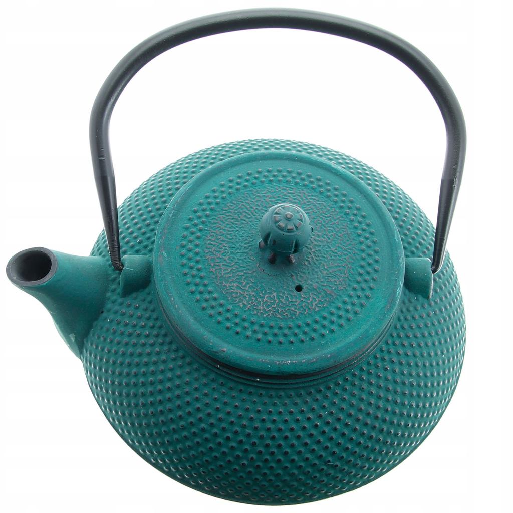 Cast Iron Teapot With Herb Strainer Kettle 1.5 L Cast Iron