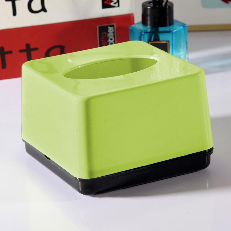 

Пластикова квадратна коробка для серветок комерційного класу для дому, ресторану, вітальні, висувного типу, можна друкувати логотип, легко збирається