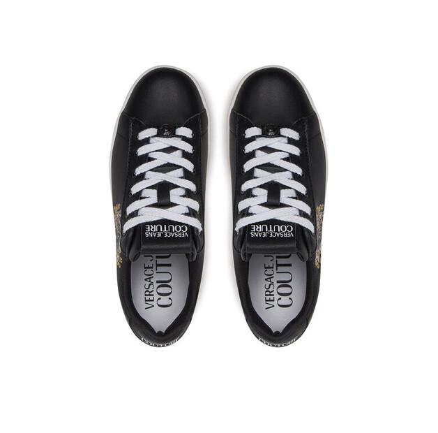 Versace Jeans Couture кроссовки 78VA3SK3 черный