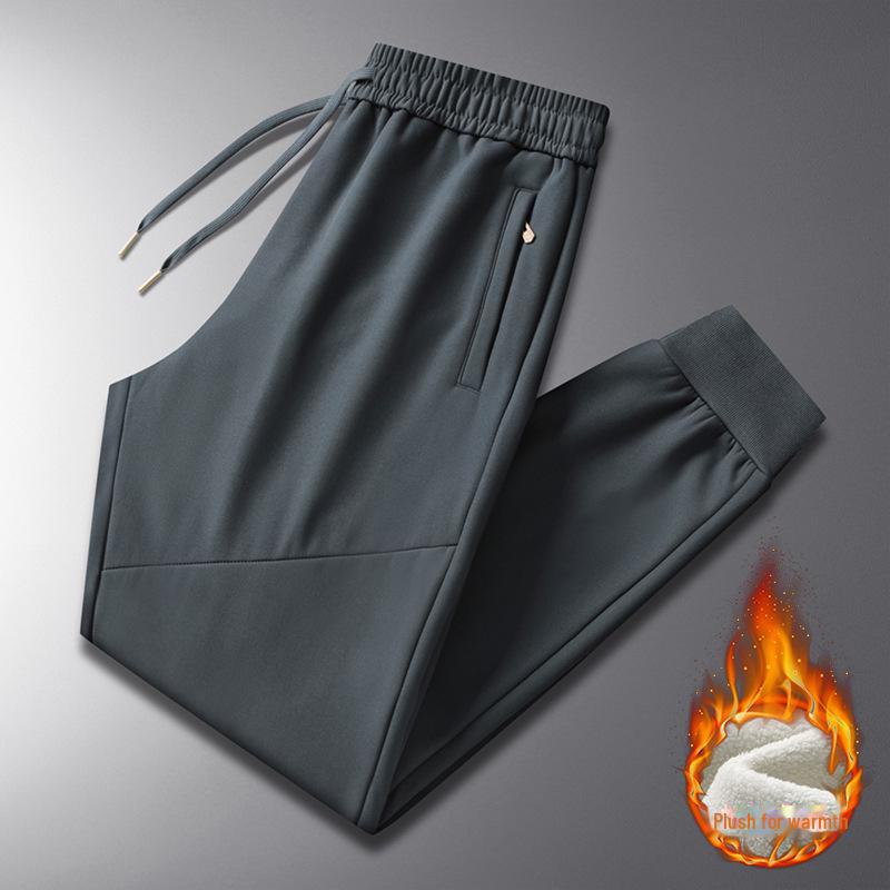

Men s Thickened Velvet Winter Sports Pants – Windproof, Waterproof, and Warm Graphene Casual Wear 4XL