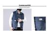 2024 Trendy Men's Denim Multi-Pocket Vest Jacket - Casual Single-Breasted Style