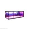 Maßstab 1/64 Auto Garage Diorama USB LED Licht Realistisches Parkplatz Vitrine für Modellautos Miniaturfahrzeuge Dekorationen