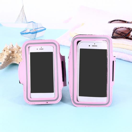 Running Armband Water Resistant Sports Phone Holder Case Adjustable Fitness Arm Band with Key