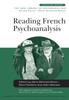 The Reading French Psychoanalysis Book
