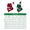 Christmas Clothes Set for Lovely Girls Long Sleeve Top Bell Bottom Coral Velvet Santa Costume for 1 7 Years Baby Girls,