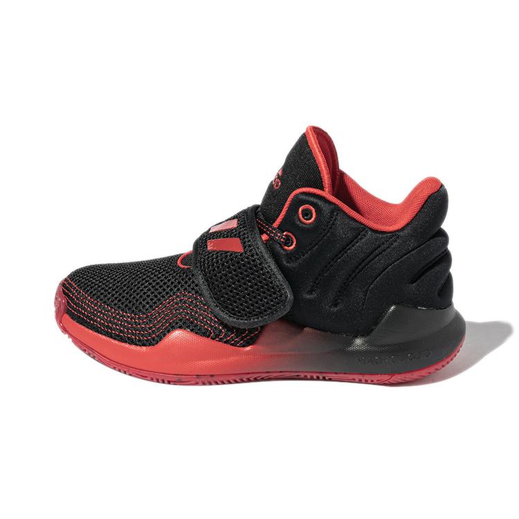 New Adidas Deep Threat Abrasion Resistant Mid Top Children's Basketball Shoes Children Aged 3 7 Years Old GZ0110