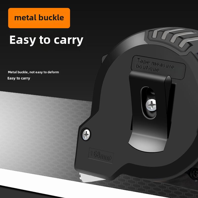 Stainless Steel Tape Measure - 5m, 7.5m, 10m for Household & Construction Use