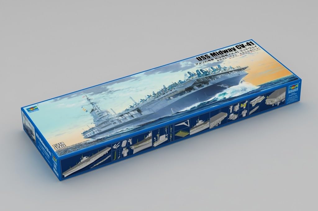 Trumpeter American Aircraft Carrier Midway Plastic Model 05634 1/350 CV-41
