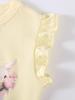 Children's Summer Cartoon T-shirt, Short Sleeve, European American Style, Cute Baby Girls' Top
