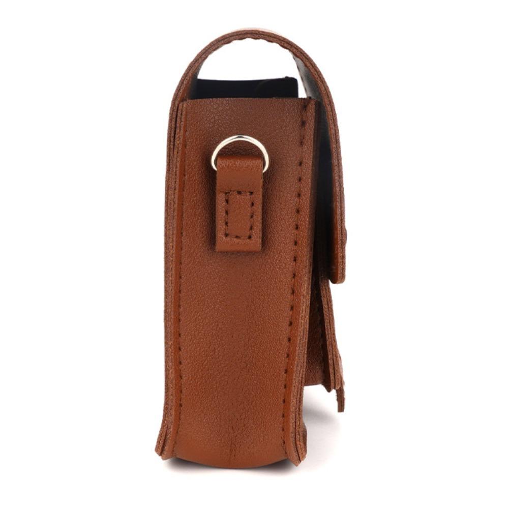 For Anbernic RG34XXSP Handheld Carrying Bag PU Leather Game Console Storage Case For Anbernic RG34XXSP Console Protective Bags
