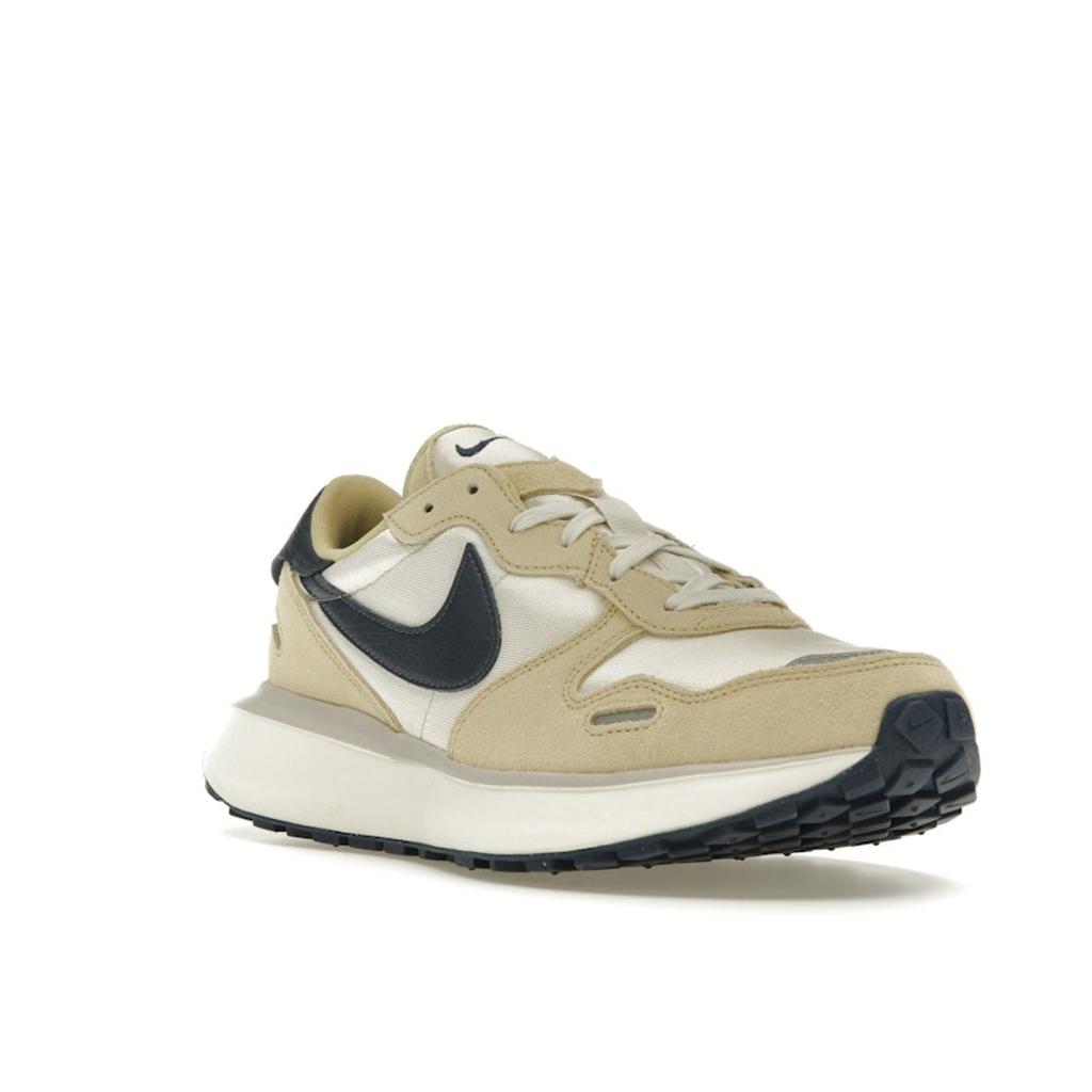 Nike  Phoenix Waffle Light Orewood Brown Midnight Navy Women Sneakers Cream Team-Gold Light-Iron-Ore FD2196-101