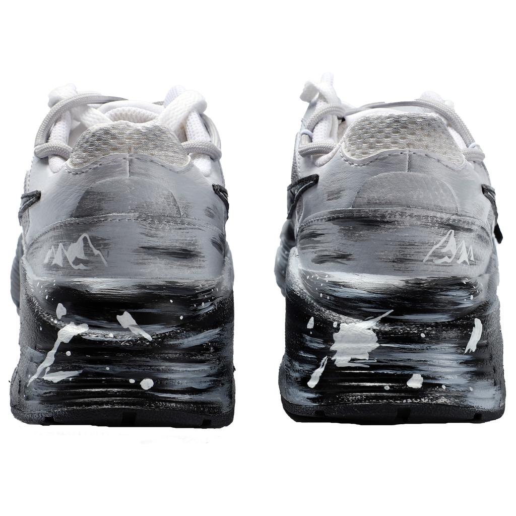 Nike Air Max Fusion Mesh Cushioning Slip Resistant Abrasion Resistant Breathable Low top Chunky Sneakers Women's CJ1671-100(Team130-VAM)