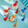 Printing Dragon Boat Festival Sachet with Tassel Women Jewelry Bag Lucky Bag Empty Sachet  Gifts