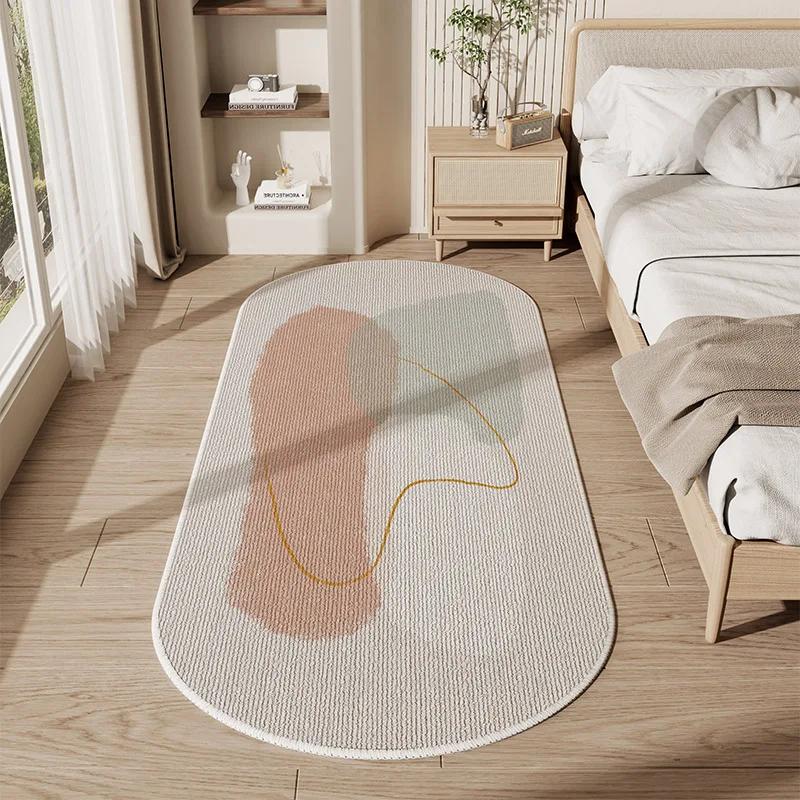 

Winter Warmth-Resistant Fresh And Light Living Room And Bedroom Bedside Rug Soft Anti-Slip Floor Mat Home Decoration 40x120cm 16x47inch