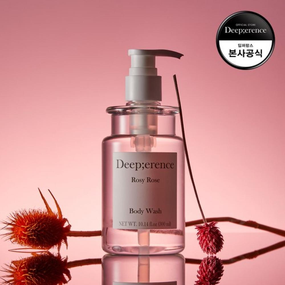 Deeperence Body Wash Perfume 300ml  Rosy Rose 