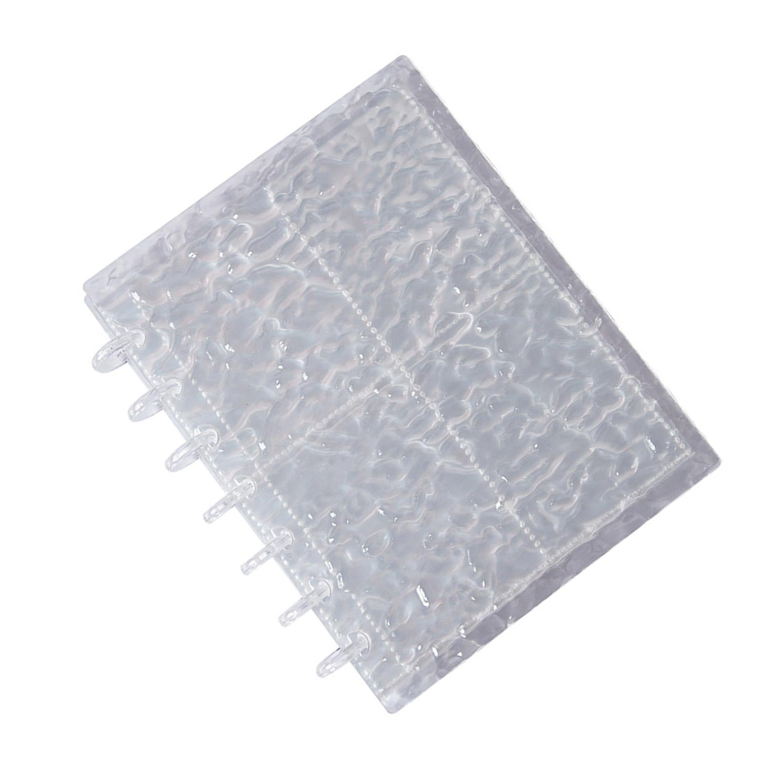 

Альбом для фотокарточек K-pop Ripple, акриловая обложка с 80 карманами для организации, альбом для коллекционирования карточек