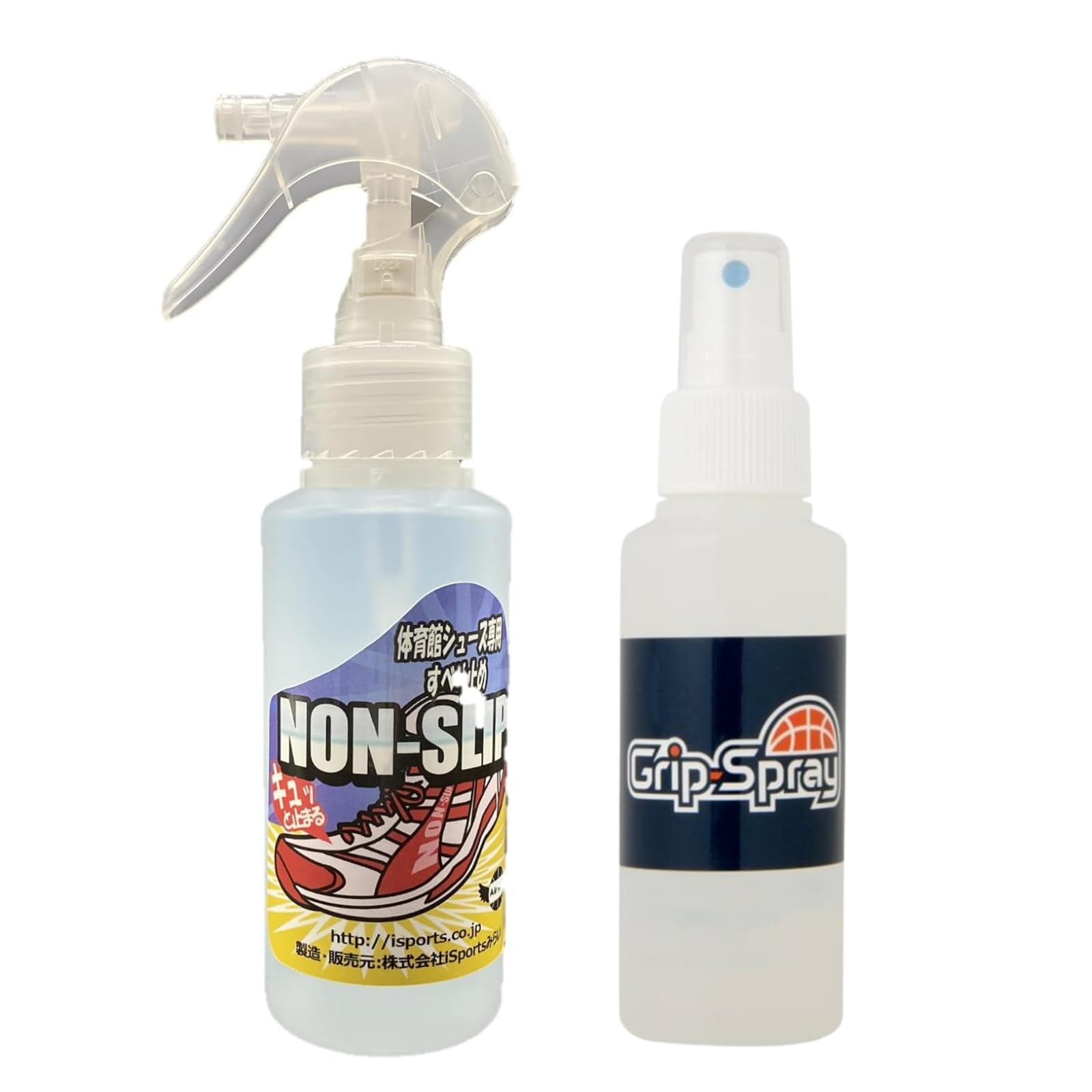 Grip-Spray  [Spray-type anti-slip for basketball players] Non-Slip 100ml & Grip Spray (Normal, 30ml) [1 bottle each]