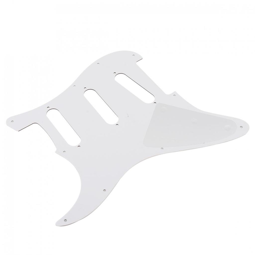 3Ply SSS PVC Electric Guitar Pickguard for FD ST Guitar 2 Colors Optional