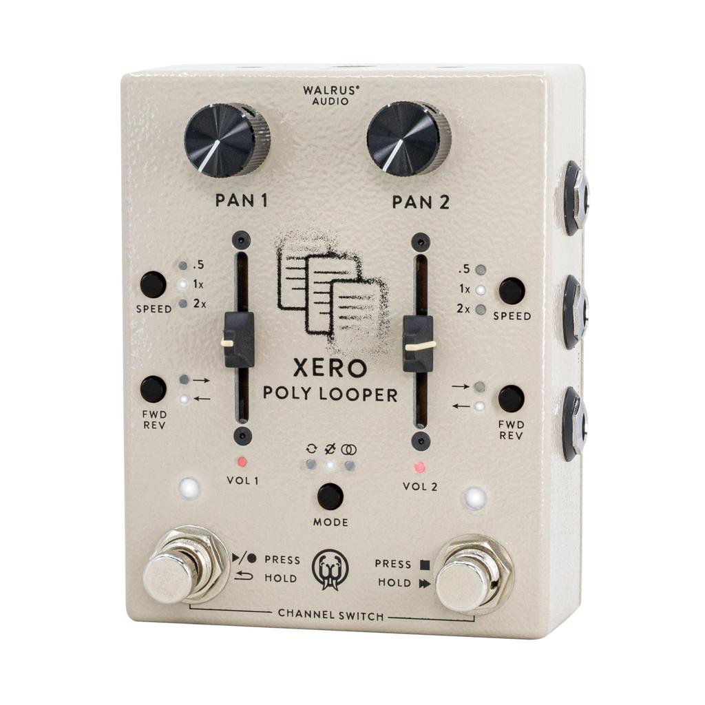 Walrus Audio Xero Polylooper Dual Looper CREAM WAL-XPL