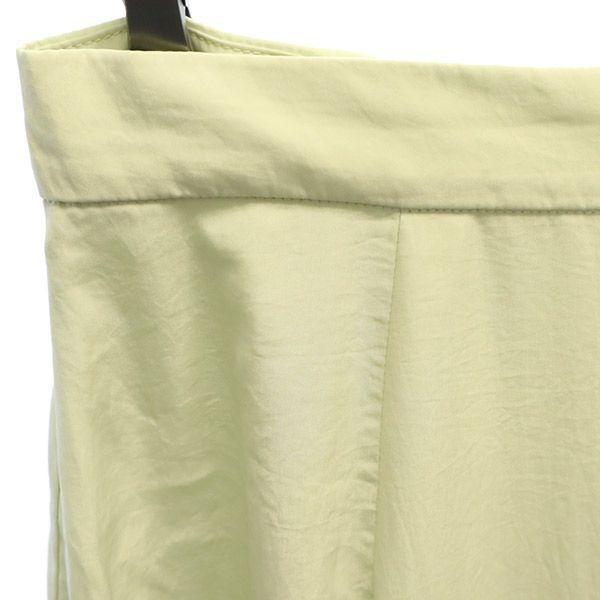 SNIDEL SWFS211127 Maxi Length Ruffle Tiered Skirt Green Ladies Old Clothes Used