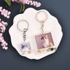4ks/set Fotorámeček Klíčenka Epoxidová pryskyřicová forma Náušnicový přívěsek Silikonová forma Náhrdelník z polymerové hmoty Náhrdelník na šperky Forma DIY Resin Crafts