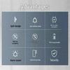 High-Decibel Entry Alarm: Magnetic Sensor for Doors & Windows