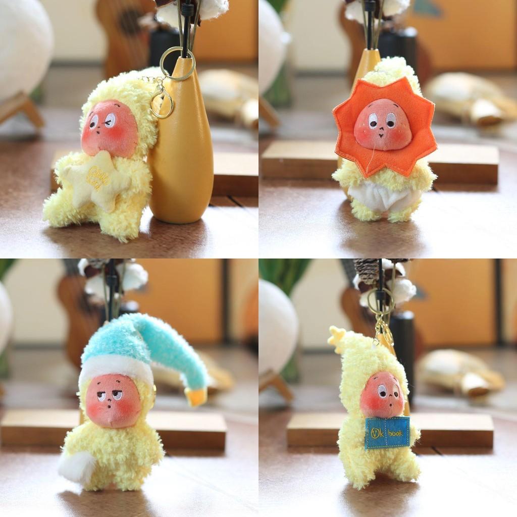 Keychain Twinkle Plush Toy Pp Cotton Fill Backpack Decor For Collectors Kids