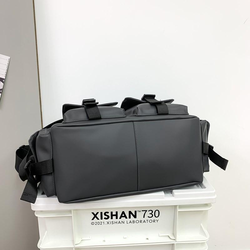 Minimalist Tactical Messenger Bag for Men Women – Water-Resistant Shoulder Bag with Multiple Pockets