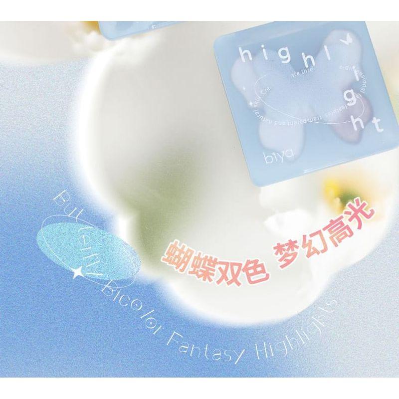 Biya - Duo Fantasy Butterfly Highlighter - 6 Colors