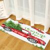 Christmas Household Bathroom Absorbent Non-Slip Mat Living Room Kitchen Sand Carpet Doormat Long Floor Mat