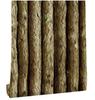 Vinyl 3D Log Cabin Self Adhesive Wallpaper 6m*45cm Peel and Stick Contact Paper for Furniture Kitchen Home Countertop Decor DIY