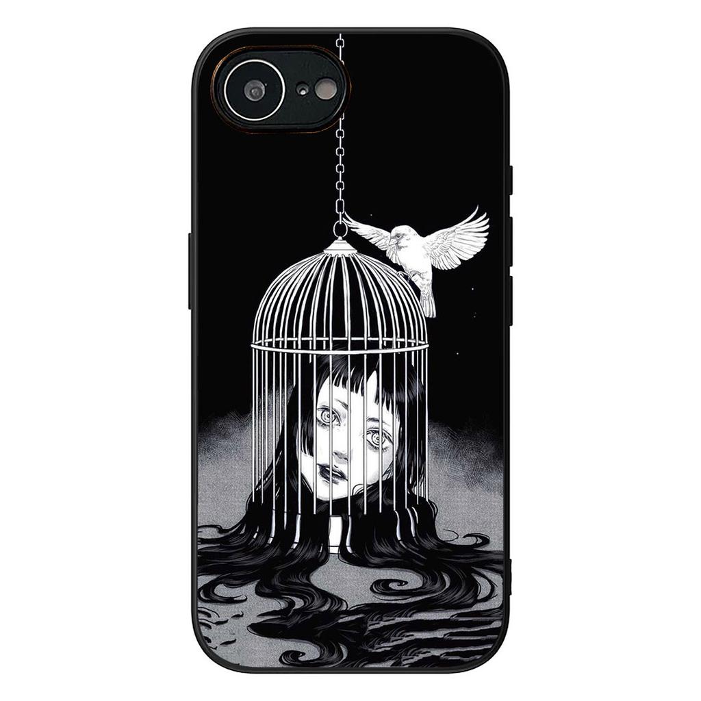 Junji Tomie Ito Collection Phone Case for Xiaomi Redmi 15C 15 A5 9A 9C NFC 9T Note 9 8 8T Protective Cover