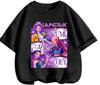 Breathable Lightweight Kpop Demon Hunters Graphic Tee Casual Summer Street Wear Basic Daily Tops For Kids 3 To 14 Years Old