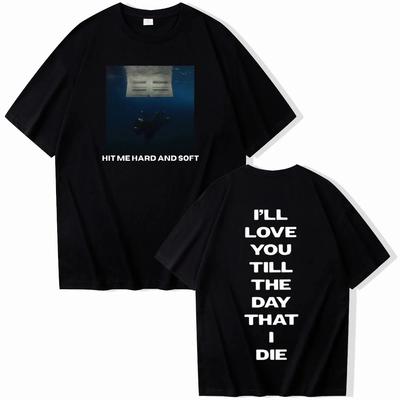 Billie Hit Me Hard and Soft Tour Pure  Women Men T-Shirts Fashion Harajuku Hip Hop Casual O-Neck Short Sleeve Tops