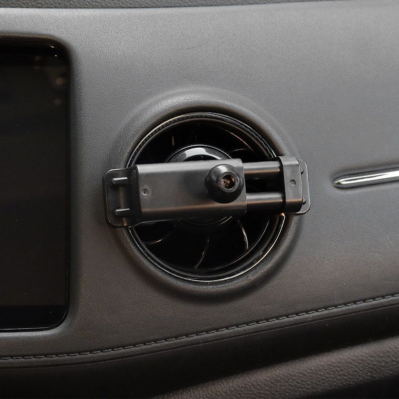 Round Air Conditioning Outlet Automobile Phone Holder on-Board Bracket Applicable Xrv BAIC Mercedes Benz C Restoration Spare Parts