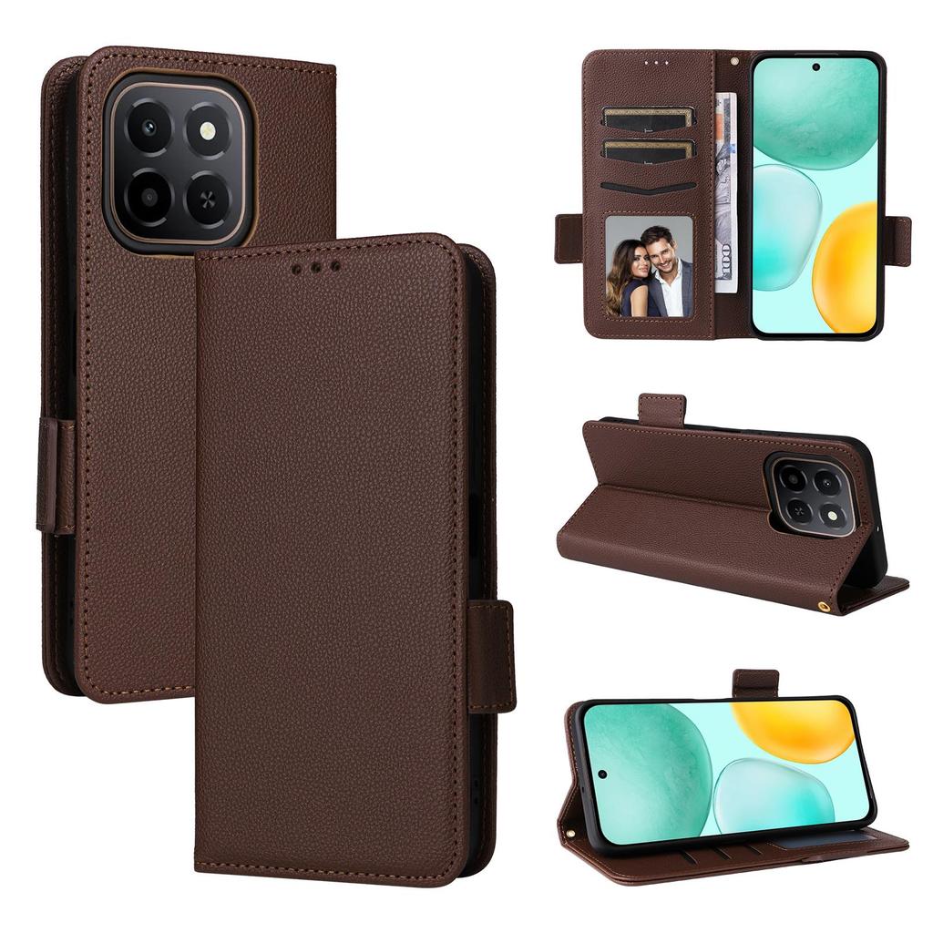 Flip Cover für Honor X6C 4G PU-Leder Ganzkörperschutz [RFID-Blockierung] Handyhüllen Wallet Cover