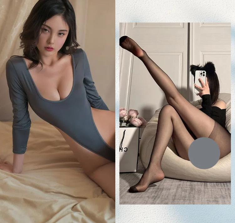 Sex Underwear Sexy Passion Pajamas Open Crotch Free of Pure Desire Suit One-piece Small Chest Uniform Temptation