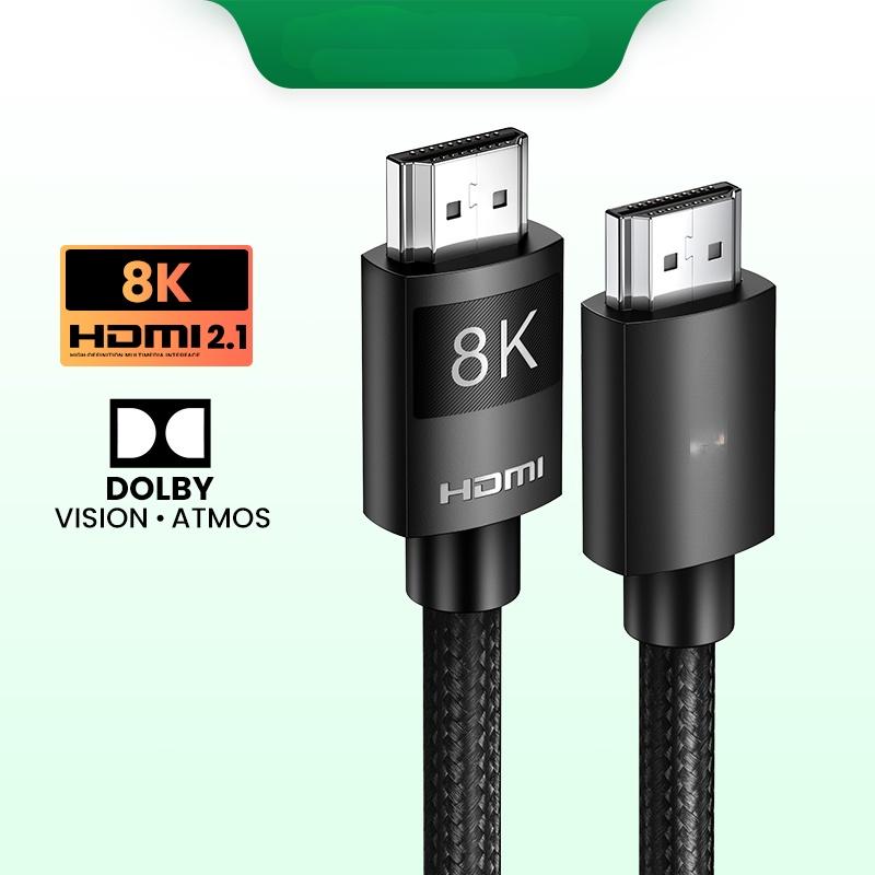 

Кабель HDMI 2.1 Сверхскоростной 8K/60 Гц 4K/120 Гц для Xiaomi Mi Box PS5 Кабель-разветвитель HDMI HDMI Dolby Vision 48 Гбит/с HDMI