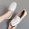 Fashion AIYUQI Women Loafers 2025 Autumn New British Style Women Flat Shoes Genuine Leather Casual  Large Size 41 42 43 Shoes Ladies