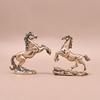 1Pcs Animal Sculpture Successful Craftwork Copper Horse Figure Home Decor For Office Living Room Coffee Table Desktop Decoration